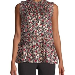 Kate Spade Floral Top Size XXS